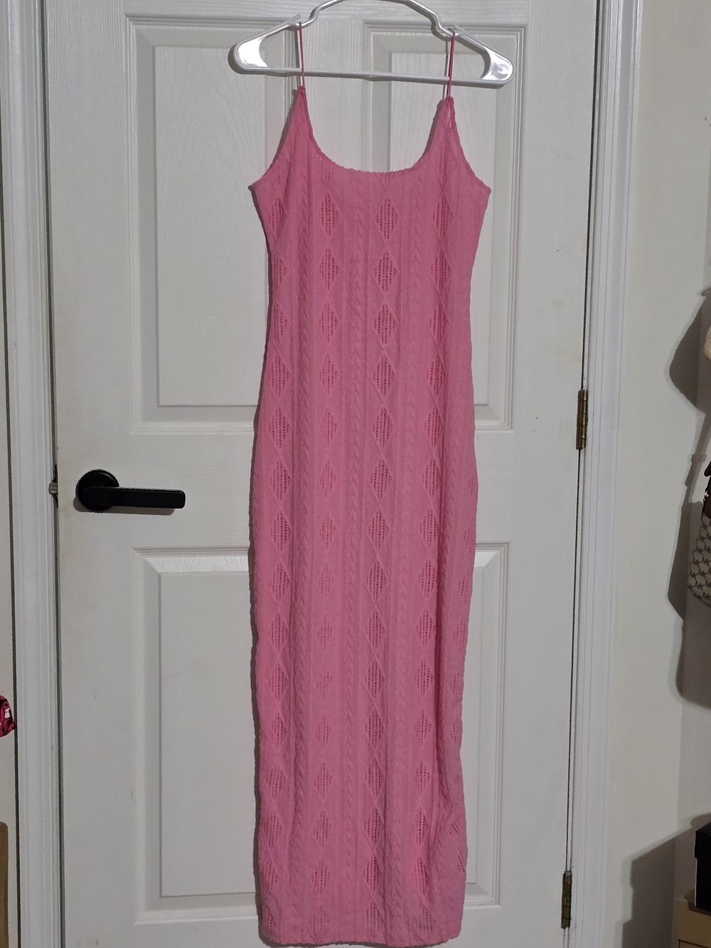 Muse Pink Sleeveless Knit Maxi Dress